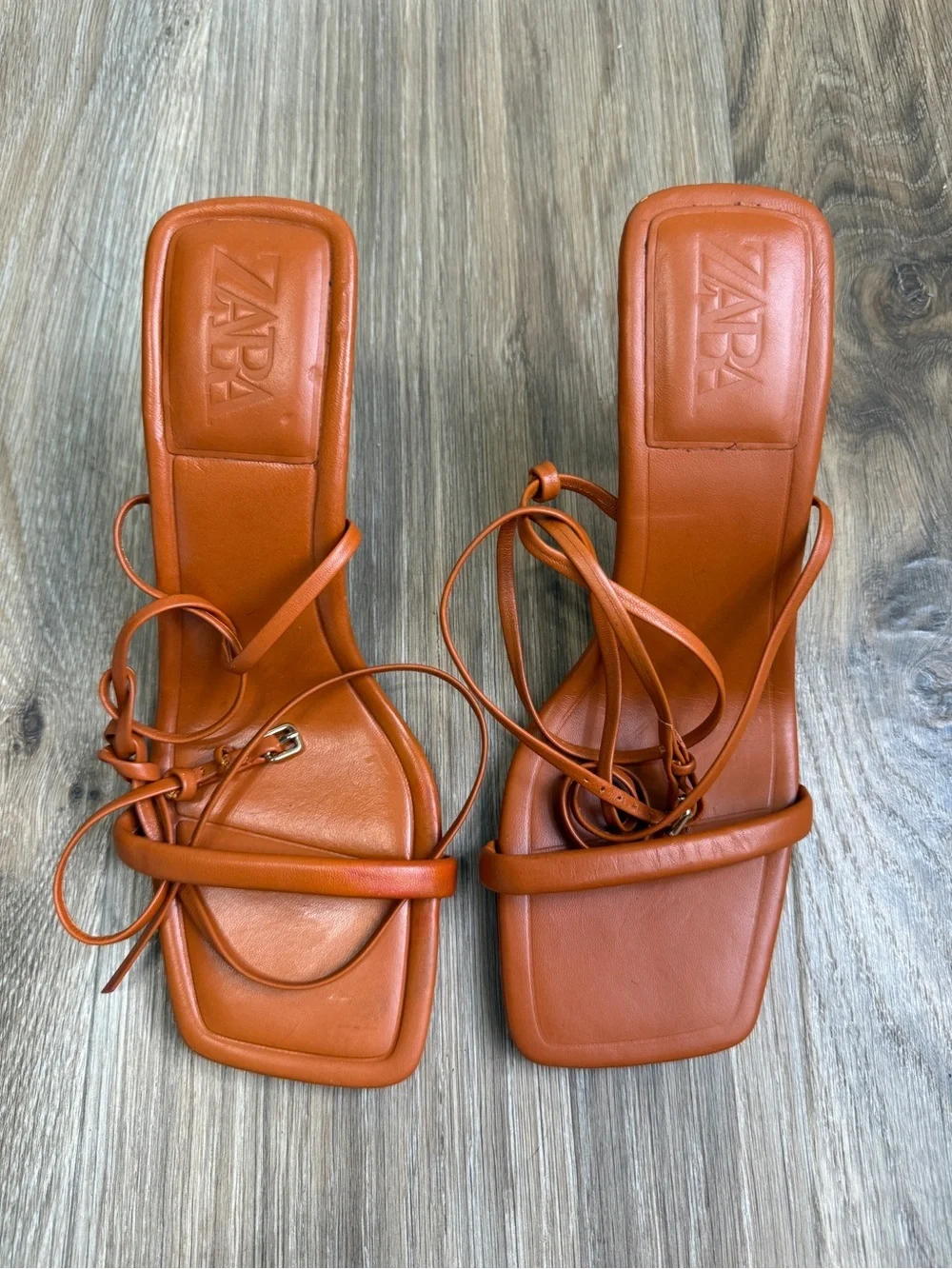 Zara butterscotch leather